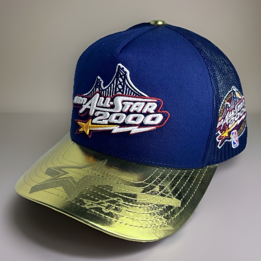 NBA 2000 All Star Game Hat β Mitchell & Ness Brand Newβ with Tags - Picture 2 of 11